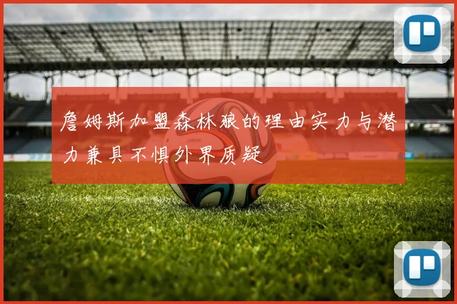 詹姆斯加盟森林狼的理由实力与潜力兼具不惧外界质疑